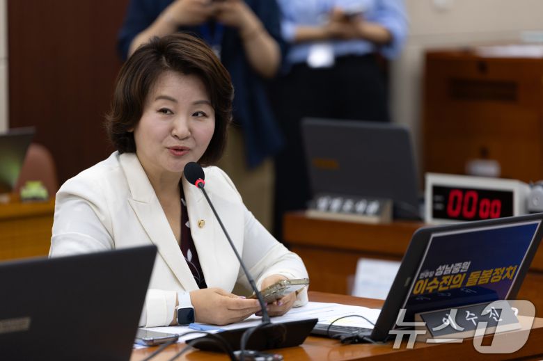 국회 보건복지위원회 더불어민주당 간사 이수진 의원. /뉴스1 ⓒ News1 이승배 기자