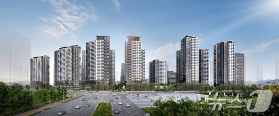 잠실 래미안 아이파크 투시도