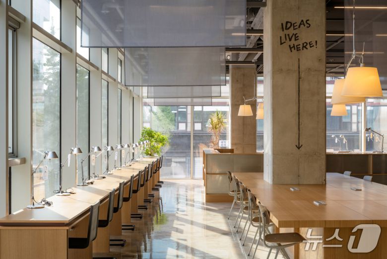 'ep 라운지' 내부 공간 (SK디앤디 제공) / 뉴스1 ⓒ News1