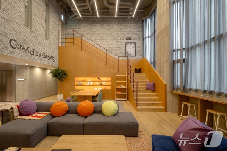 신촌 에피소드 내부 '릴렉싱 공간' (SK디앤디 제공) /뉴스1 ⓒ News1