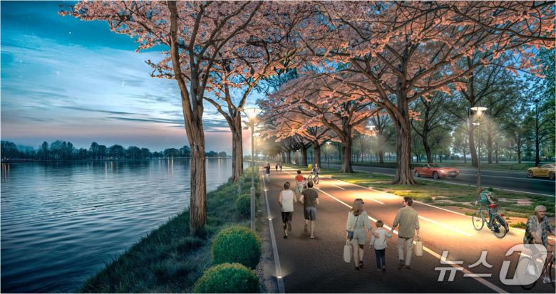 속초 영랑호 관광단지 조감도.(용역사 제공, 재판매 및 DB 금지) 2025.8.15/뉴스1