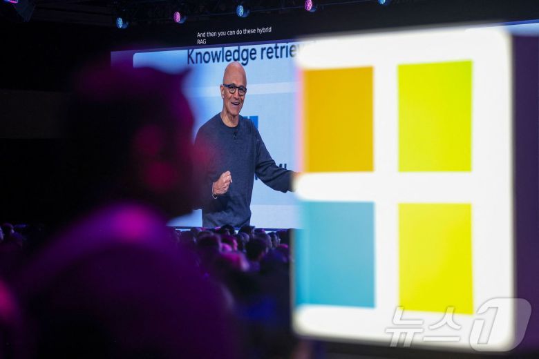 US-TECHNOLOGY-MICROSOFT-COMPUTERS-AI ⓒ AFP=뉴스1
