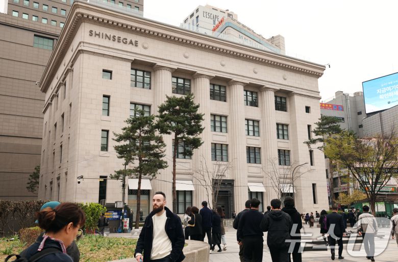 9일 오전 신세계 더 헤리티지 모습. 2025.4.9/뉴스1 ⓒ News1 오대일 기자