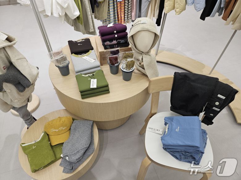 이구키즈 성수 매장 내부 모습.ⓒ 뉴스1/김진희 기자.