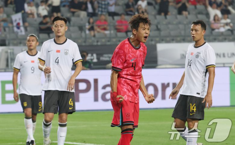 축구대표팀 수비수 김주성. /뉴스1 ⓒ News1 김영운 기자