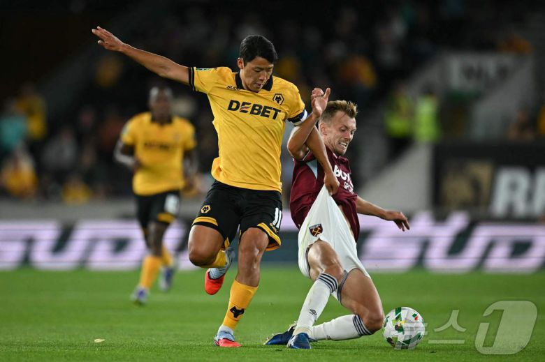 울버햄튼 황희찬. ⓒ AFP=뉴스1