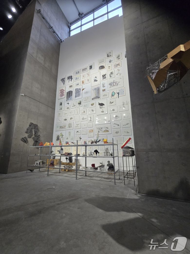 리움미술관 '이불: 1998년 이후'전 전시 전경. ⓒ 뉴스1 김정한 기자