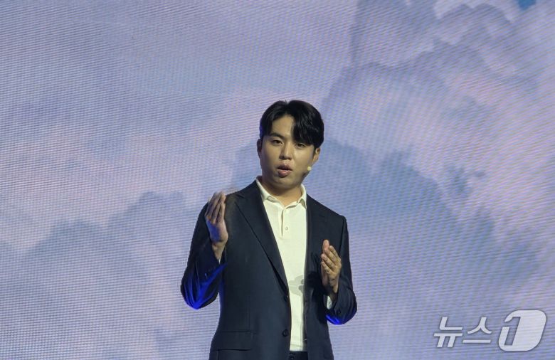 김영광 오케스트로 대표 겸 최고기술책임자(CTO)가 2일 그랜드 인터컨티넨탈 서울 파르나스에서 열린 오케스트로 설루션데이 2025에서 발언하고 있다. 2025.9.2 뉴스1 ⓒ News1 김민석 기자6