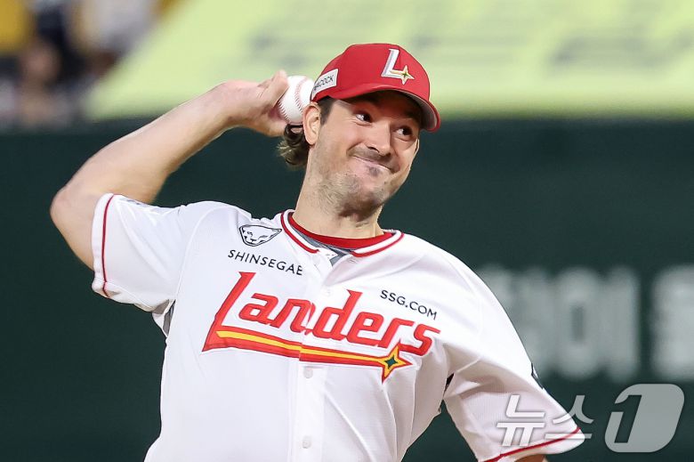 SSG 랜더스 드류 앤더슨. /뉴스1 DB ⓒ News1 민경석 기자