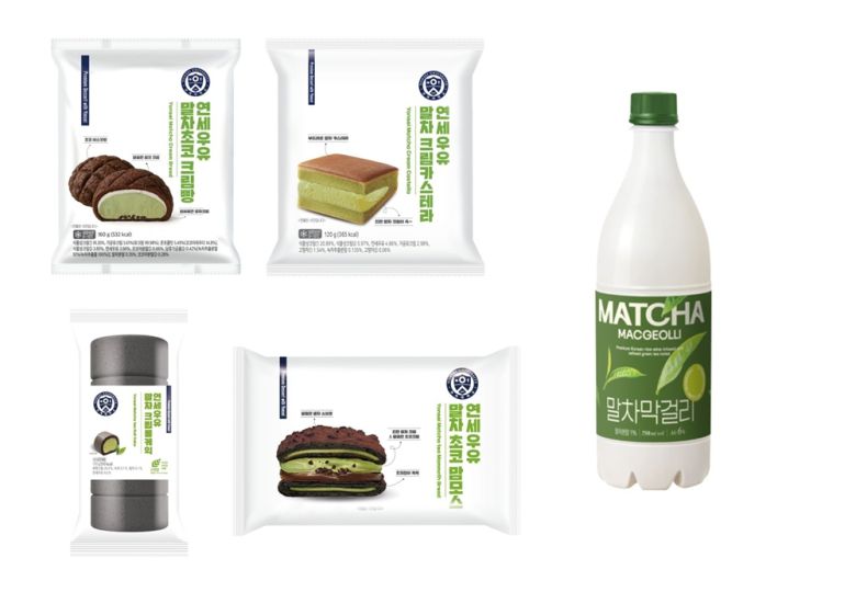 CU, 말차 디저트, 막걸리 출시(CU 제공)
