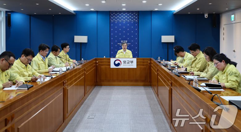 조현 외교부 장관이 6일 서울 종로구 외교부에서 열린 재외국민보호대책본부 본부-공관 합동 대책회의에서 모두발언을 하고 있다. 2025.9.6/뉴스1 ⓒ News1 김도우 기자