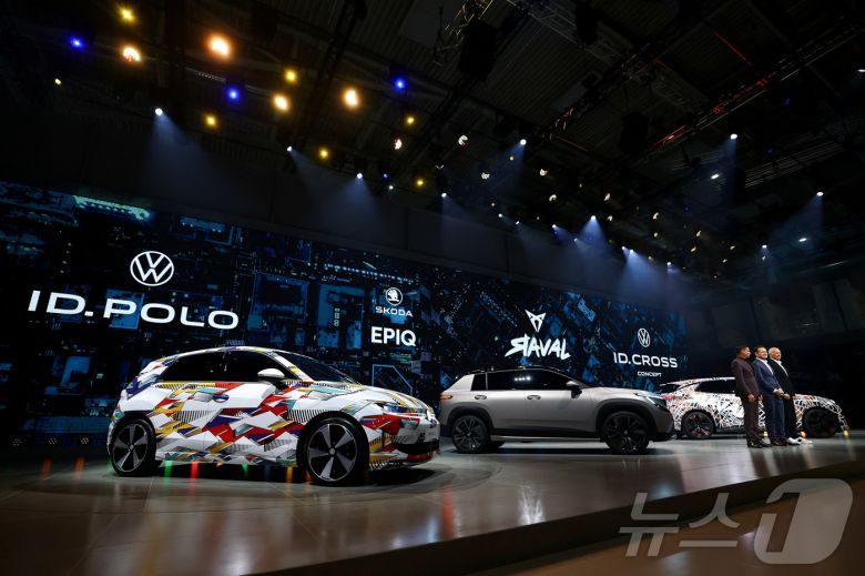 폭스바겐그룹은 7일(현지시간) 독일 뮌헨서 IAA 모빌리티 2025 개막을 하루 앞두고 미디어 워크숍을 개최했다.ⓒ 로이터=뉴스1