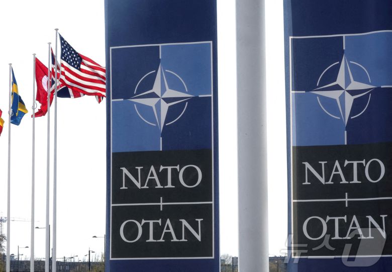 벨기에 브뤼셀의 나토 본부 전경. 2025.04.02. ⓒ 로이터=뉴스1 ⓒ News1 이지예 객원기자