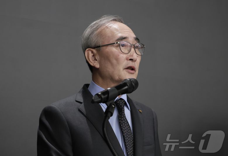 김영섭 KT 대표 ⓒ News1 박지혜 기자