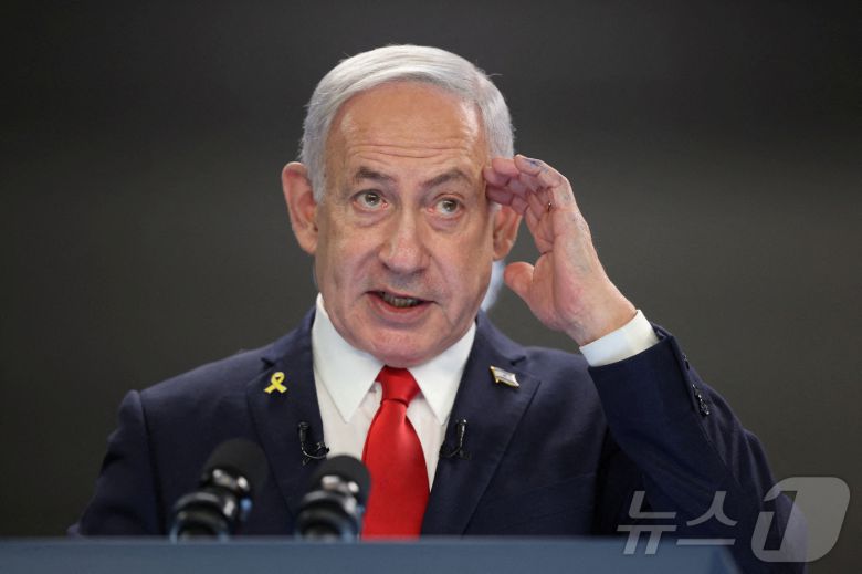 베냐민 네타냐후 이스라엘 총리 2025.08.10. ⓒ 로이터=뉴스1 ⓒ News1 윤다정 기자