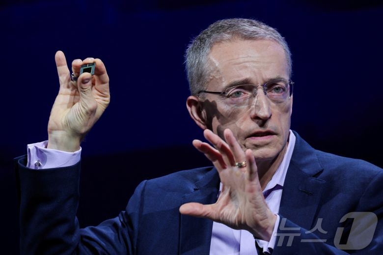 미국 반도체 기업 인텔의 팻 겔싱어 전 CEO.  ⓒ 로이터=뉴스1 ⓒ News1 정윤영 기자