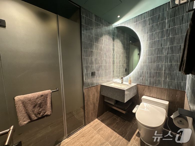 아늑한 분위기의 화장실. 2025.9.18/뉴스1 ⓒ News1 윤슬빈 기자