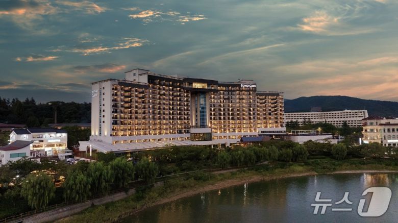 소노캄경주 야간 전경(소노인터내셔널 제공)