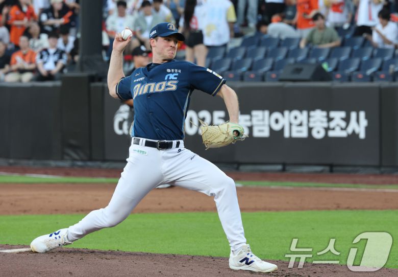 NC 다이노스 외국인 투수 라일리 톰슨. 2025.7.1/뉴스1 ⓒ News1 김기태 기자