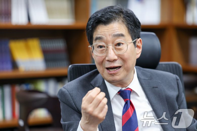 차두현 아산정책연구원 부원장이 서울 종로구 아산정책연구원에서 뉴스1과 인터뷰를 하고 있다. 2025.10.01 ⓒ News1 안은나 기자