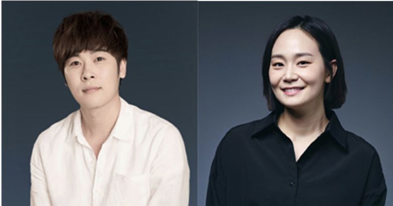 연극 '호텔엔젤'에 출연하는 배우 김동규(왼쪽), 서송(극단 현 제공)