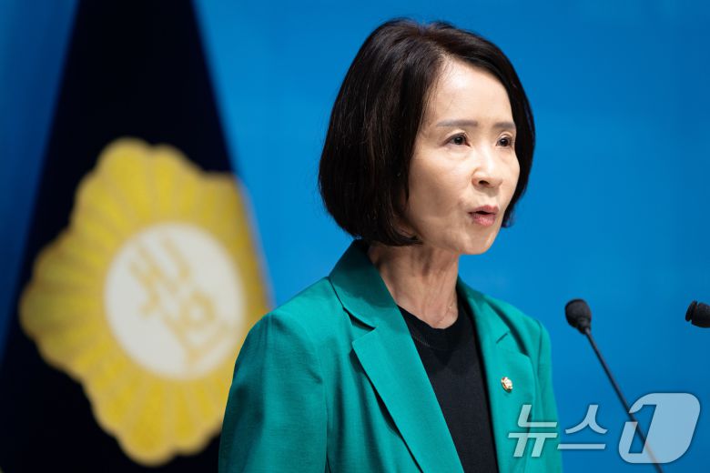 국회 과학기술정보방송통신위원회 소속 최수진 국민의힘 의원. 2025.9.19/뉴스1 ⓒ News1 유승관 기자