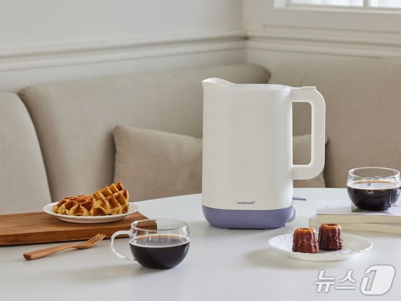 락앤락, 세라믹 무선 전기포트 출시(락앤락 제공)