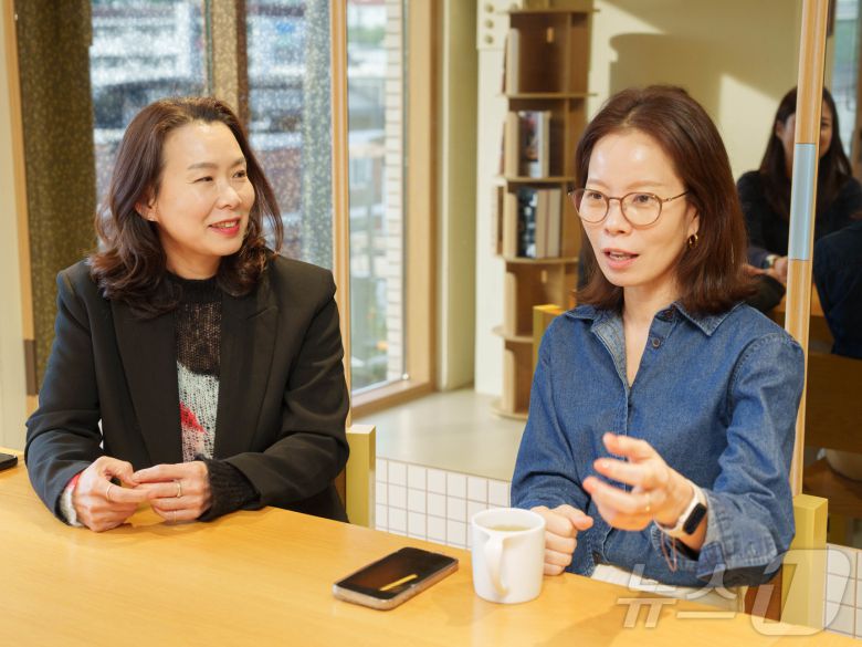 공유 숙박 운영자 김미애 씨(왼쪽), 임윤정 씨 ⓒ News1 윤슬빈 관광전문기자