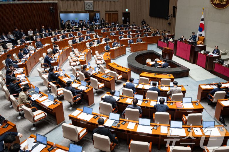 지난해 8월 열린 제428회 국회(임시회) 예산결산특별위원회 제1차 전체회의 모습(사진=뉴스1DB)ⓒ News1