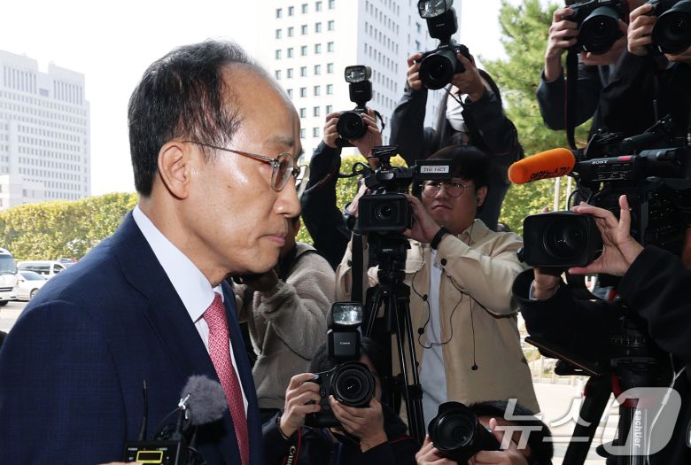 국회의 계엄해제 의결을 방해한 의혹을 받는 추경호 전 국민의힘 원내대표./뉴스1 ⓒ News1 오대일 기자