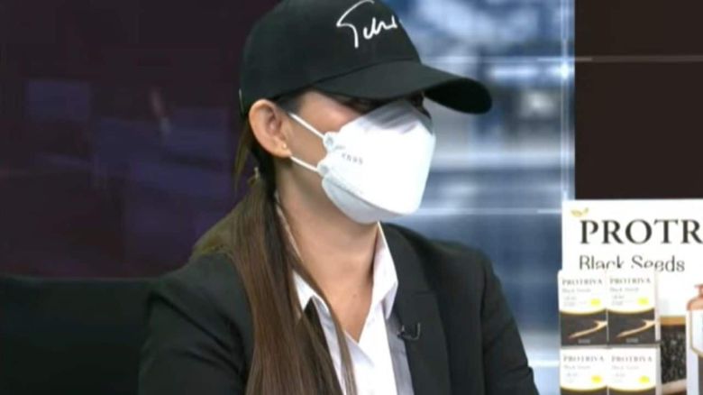 남편과 미인대회 수상자의 불륜을 폭로한 아내 A 씨. (유튜브 갈무리)