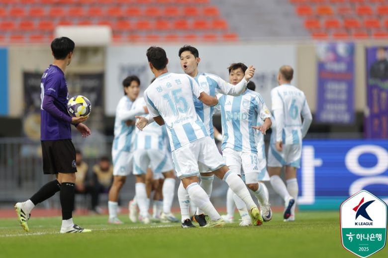 군복무를 마치고 울산으로 복귀한 이동경은 '간절함'을 이야기했다. (한국프로축구연맹 제공)