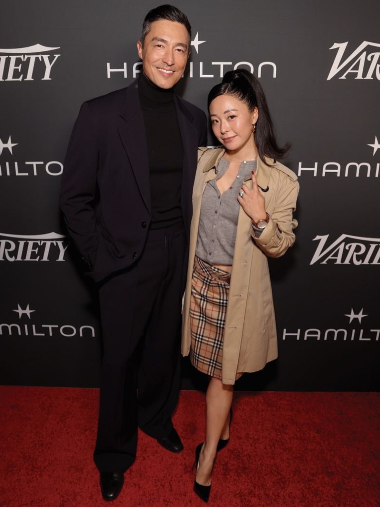 다니엘 헤니와 루 쿠마가이(SNS 갈무리)