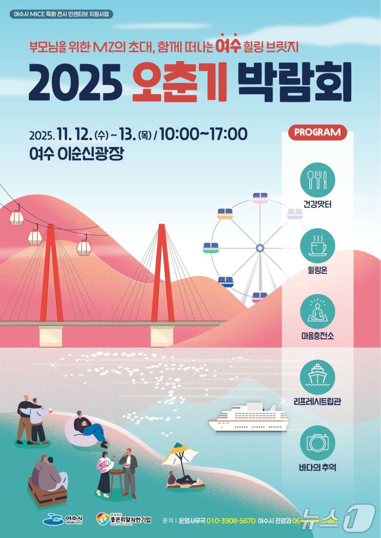 2025 오춘기 박람회 포스터. (여수시 제공. 재판매 및 DB금지)