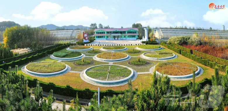 (평양 노동신문=뉴스1) = 북한 노동당 기관지 노동신문은 10일 "경애하는 총비서 동지의 구상에 따라 산림복구가 개시된 이래 각지에 현대적인 양묘장들이 일떠서고 100여만 정보의 산림이 새로 조성됐으며 1만여 개의 단위가 사회주의 애국림 칭호를 쟁취하였다"라고 보도했다. [국내에서만 사용가능. 재배포 금지. DB 금지. For Use Only in the Republic of Korea. Redistribution Prohibited] rodongphoto@news1.kr