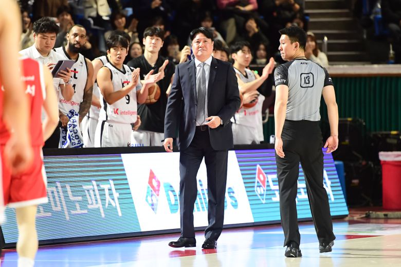 문경은 수원 KT 감독. (KBL 제공)