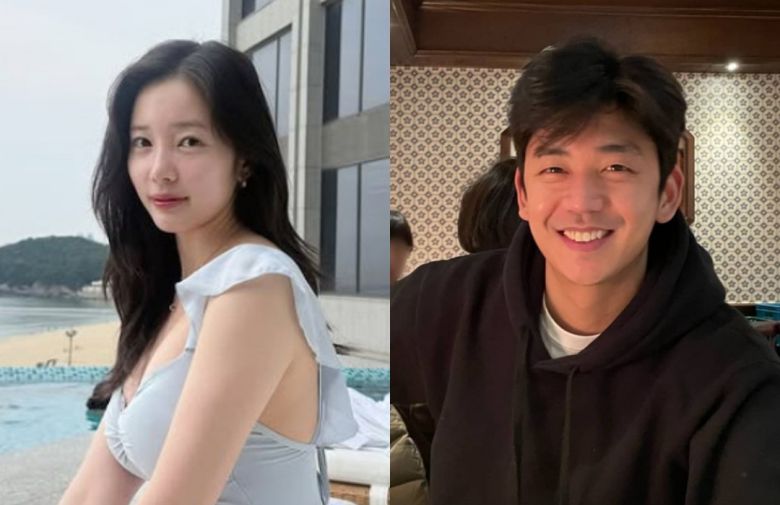 윤채경(왼쪽) 이용대 인스타그램