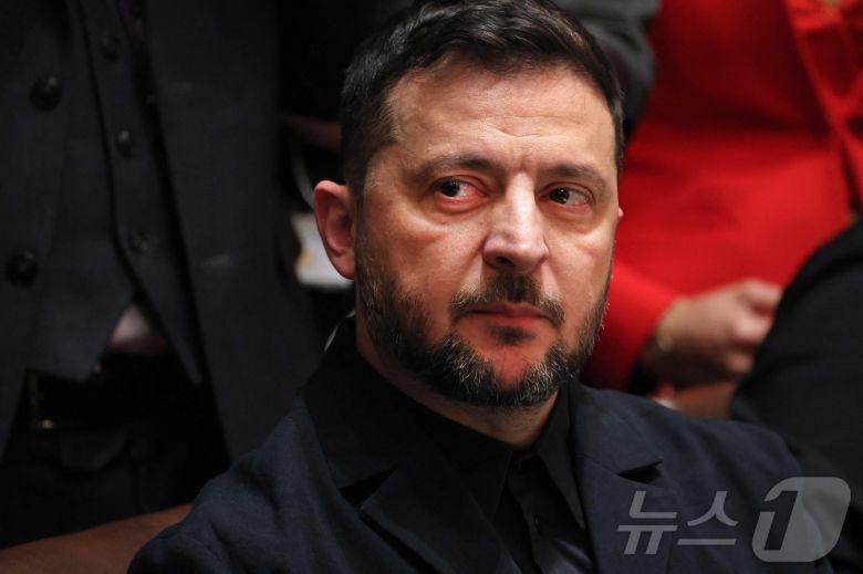 볼로디미르 젤렌스키 우크라이나 대통령. 2025.10.17 ⓒ AFP=뉴스1 ⓒ News1 이지예 객원기자