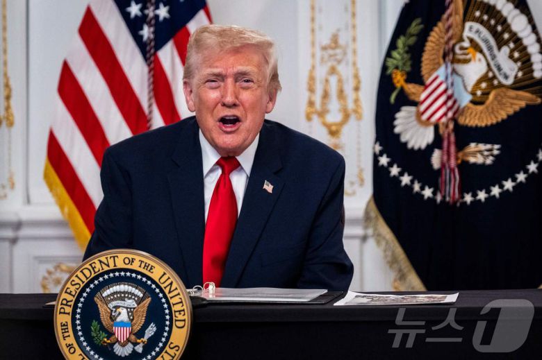 도널드 트럼프 미국 대통령 ⓒ AFP=뉴스1 ⓒ News1 류정민 특파원