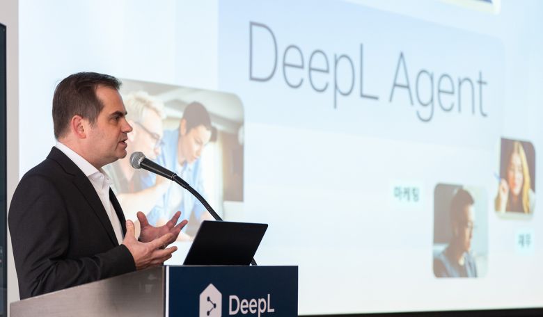 야렉 쿠틸로브스키 딥엘 창업자 겸 최고경영자(CEO)가 2일 서울 강남구 그랜드 인터컨티넨탈 파르나스에서 국내 기자간담회를 열었다. (딥엘 제공)