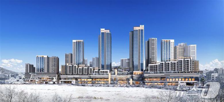 성북1구역 조감도 (GS건설 제공)뉴스1 ⓒ News1