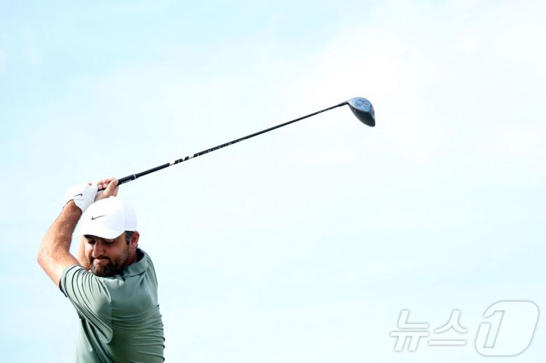 스코티 셰플러.  ⓒ AFP=뉴스1