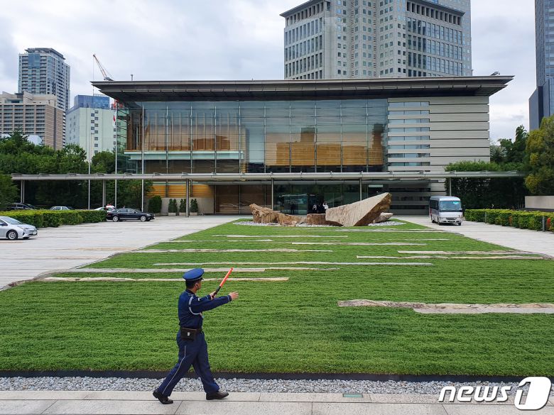 일본 도쿄 총리관저 전경. 2019.10.24/뉴스1 ⓒ News1 유승관 기자