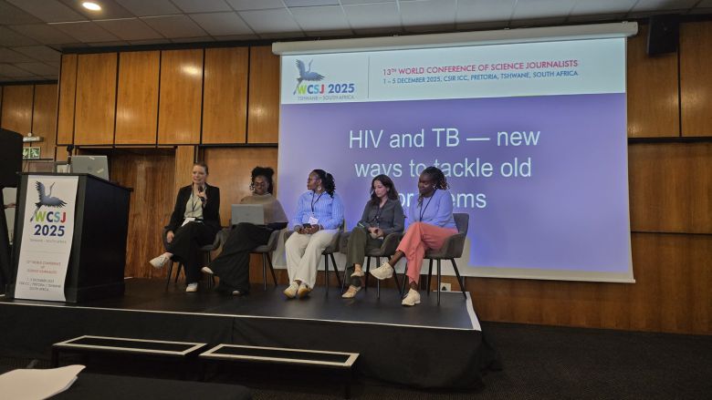 4일(현지시각) 남아공 프리토리아에서 열린 '제13회 세계과학기자대회' 중 결핵·에이즈 보도 워크숍./한국과학기자협회 공동취재단