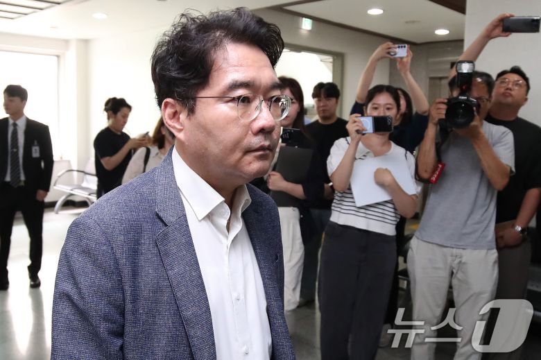 정치자금법 위반 혐의로 기소된 윤석준 대구 동구청장. <자료 사진>  ⓒ News1 공정식 기자