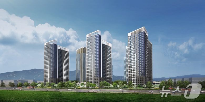 창원 센트럴 아이파크 조감도 (HDC현대산업개발 제공)