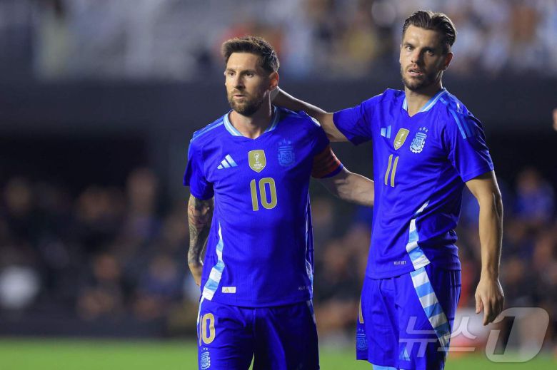 아르헨티나의 메시ⓒ AFP=뉴스1