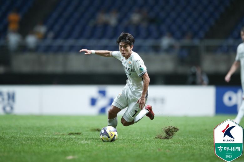 강원FC 김대원. (한국프로축구연맹 제공)