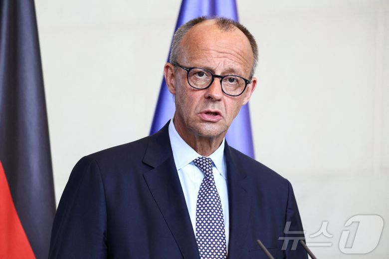 프리드리히 메르츠 독일 총리.ⓒ 로이터=뉴스1 ⓒ News1 강민경 기자