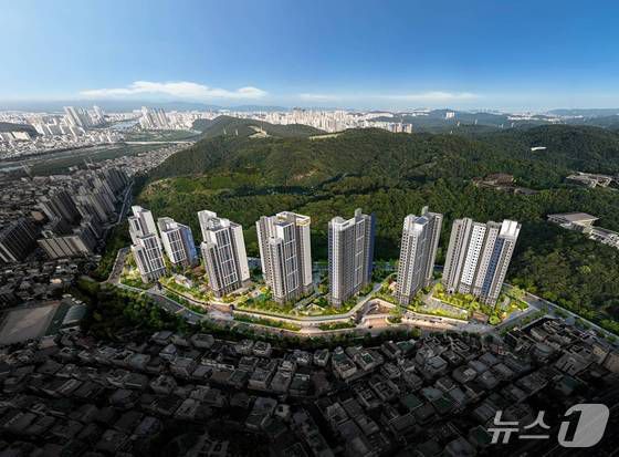 한화포레나 울산무거 조감도 (한화 건설부문 제공) 뉴스1 ⓒ News1